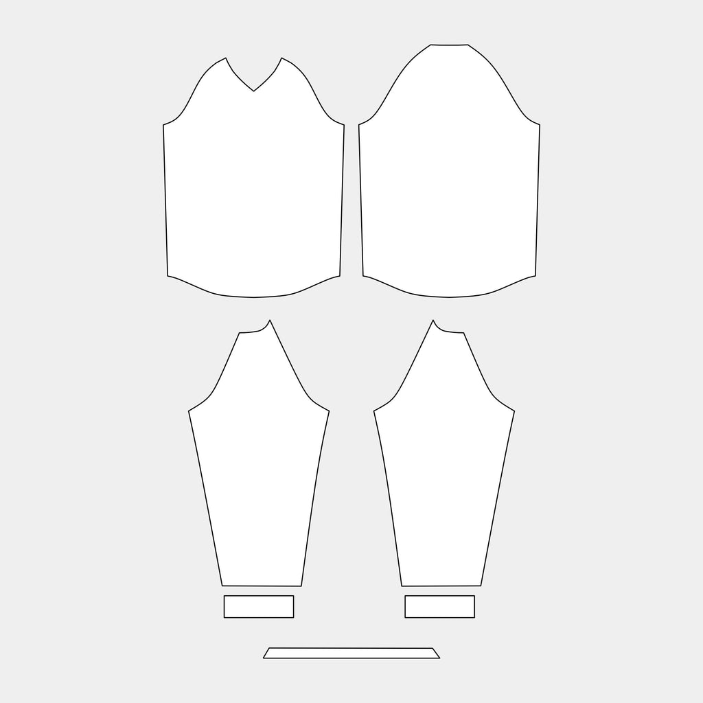 Men's Motocross Jersey Pattern (34-MVLSR) by Kit Designer Pro