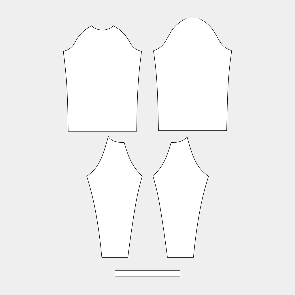 Men's Rashguard: Long Sleeve Pattern (25-MMA) by Kit Designer Pro