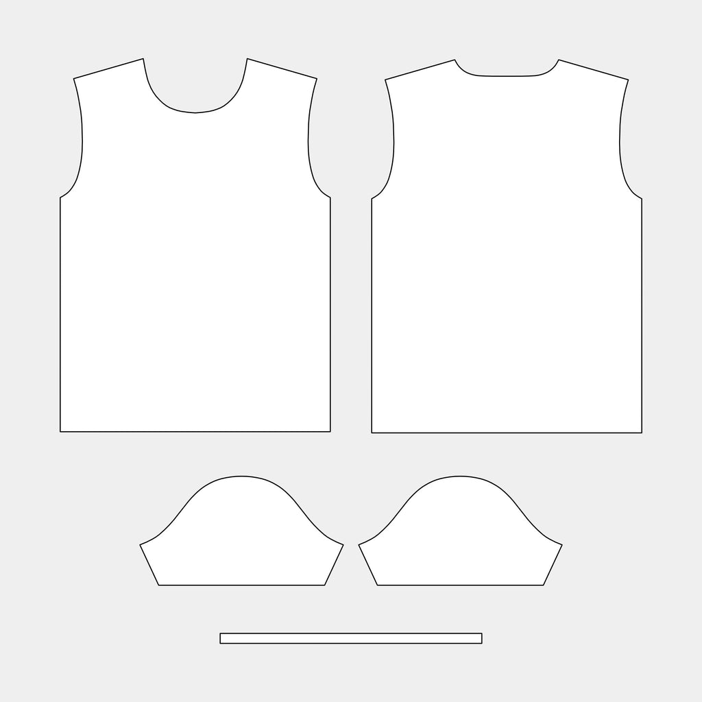 Men's T-shirt Pattern (TC01-MTU) by Kit Designer Pro