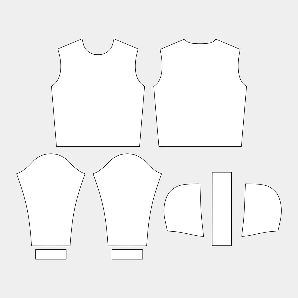 Men's Hoodie Pattern (TC157-MHJU) by Kit Designer Pro