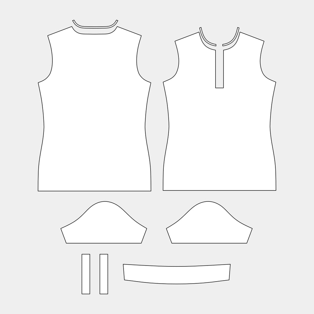 Women's Polo Shirt Pattern (LPS 2U-REG) by Kit Designer Pro