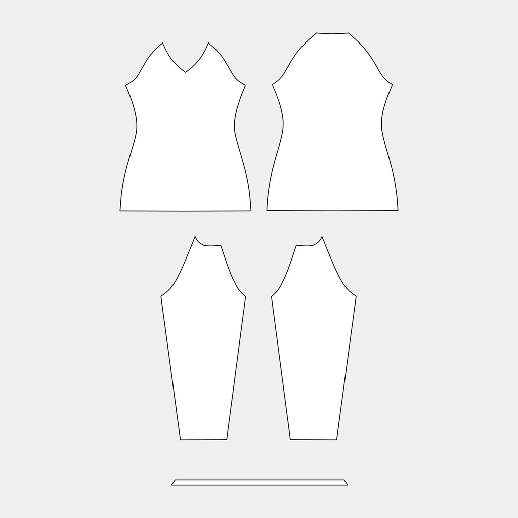Women's Volleyball Shirt Pattern (TC271-WRLS) by Kit Designer Pro