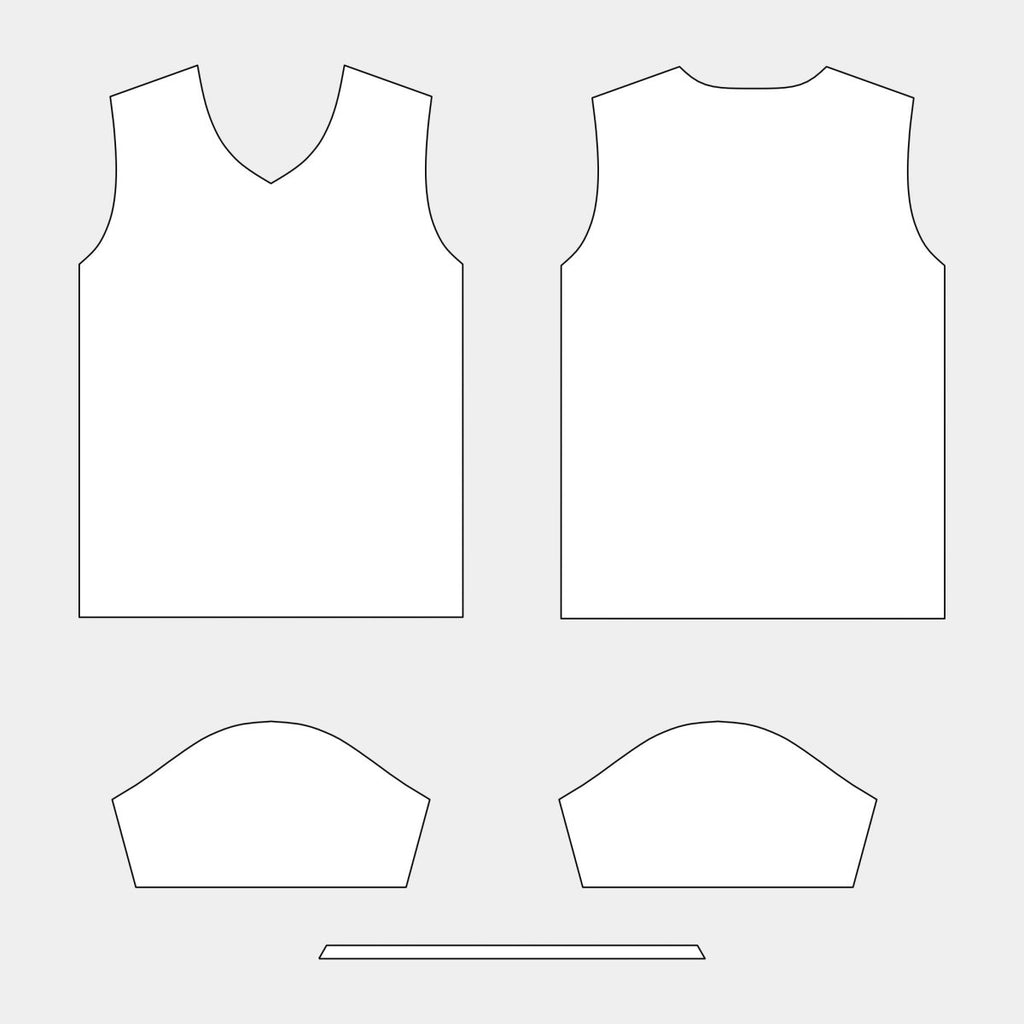 Kids V - neck Tee Pattern (FULL - 46K VNCK) - Kit Designer