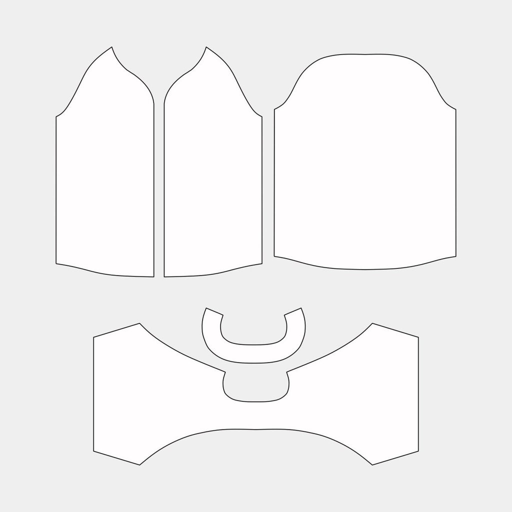 Men's Baseball Jersey Pattern (TM2300 - MSI) - Kit Designer