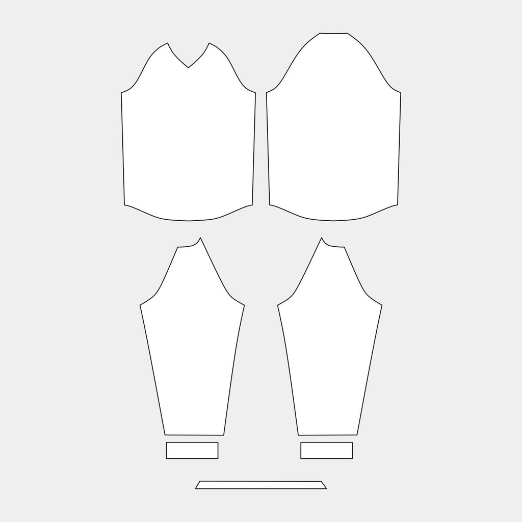 Men's Motocross Jersey Pattern (34 - MVLSR) - Kit Designer