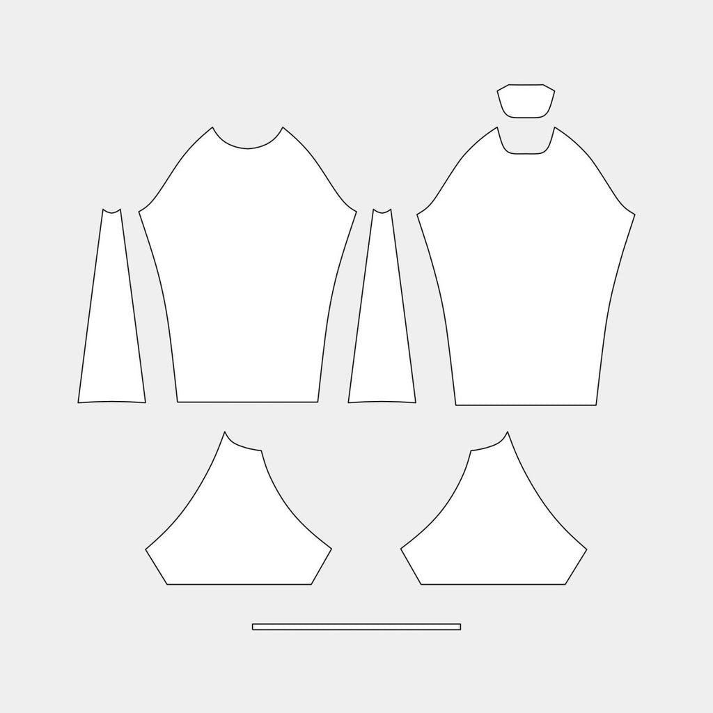 Men's Performance Tee Pattern (AVA - 05 - MRGT) - Kit Designer