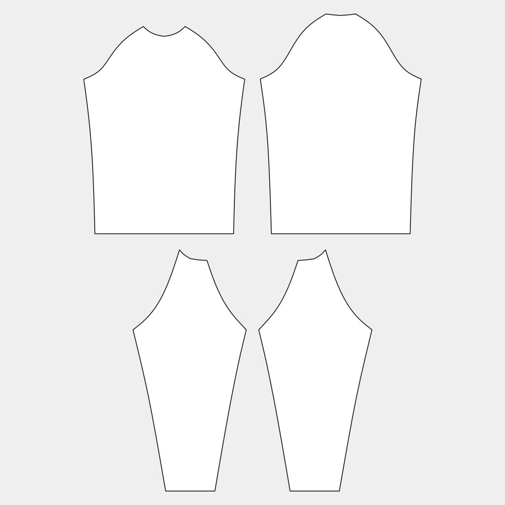 Men's Rash Guard - Long Sleeve Pattern (TC263 - MMLS) - Kit Designer