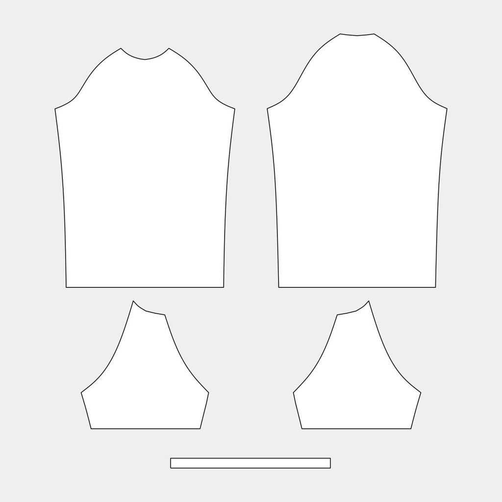 Men's Rash Guard - Short Sleeve Pattern (28 - MMAS) - Kit Designer