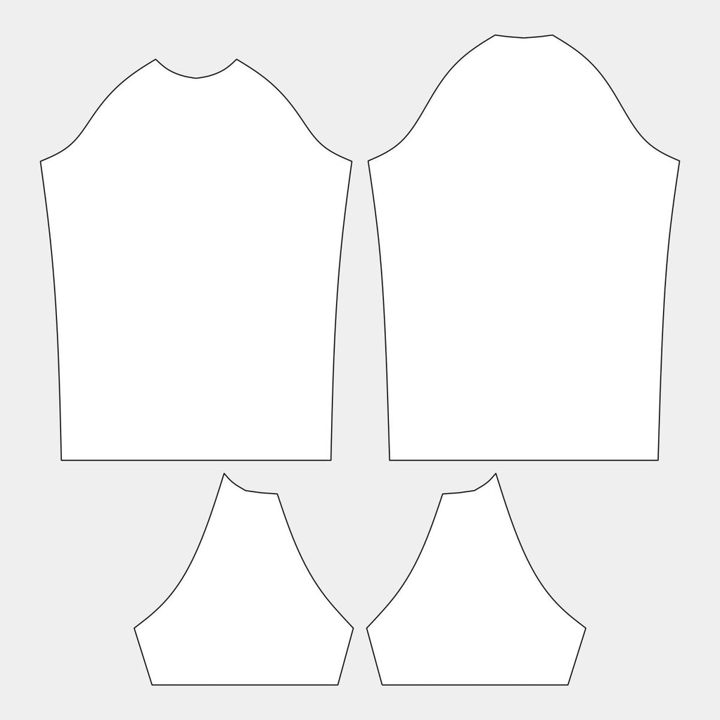 Men's Rash Guard - Short Sleeve Pattern (TC262 - MMAS) - Kit Designer
