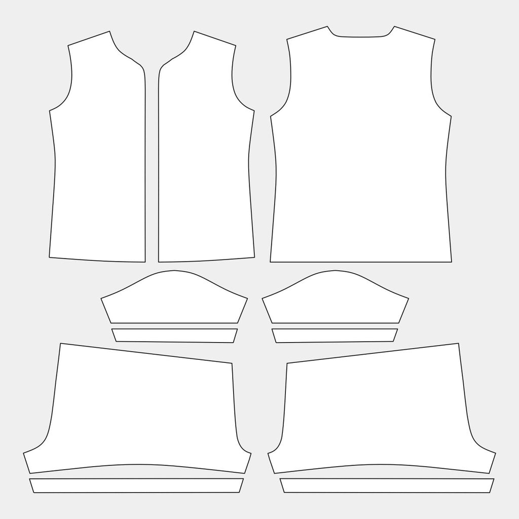 Women's Pajamas Set: Short Sleeve Pattern (TC74US - WSWPF) - Kit Designer