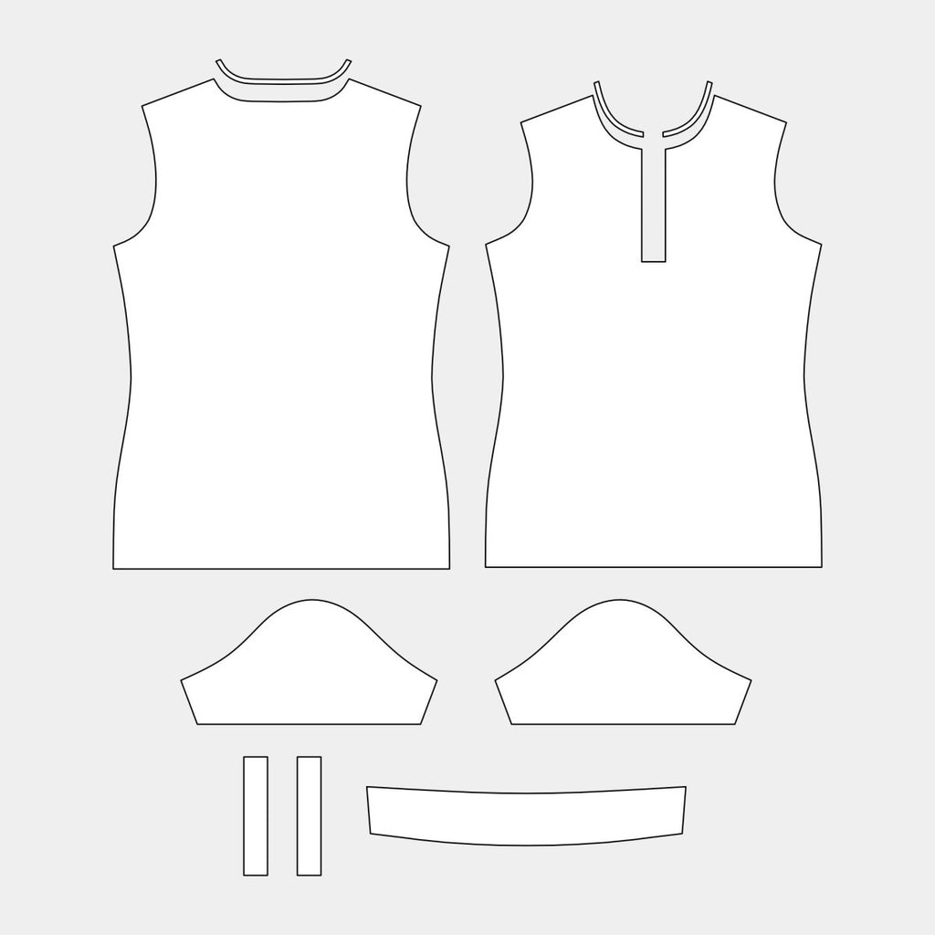 Women's Polo Shirt Pattern (LPS 2U - REG) - Kit Designer