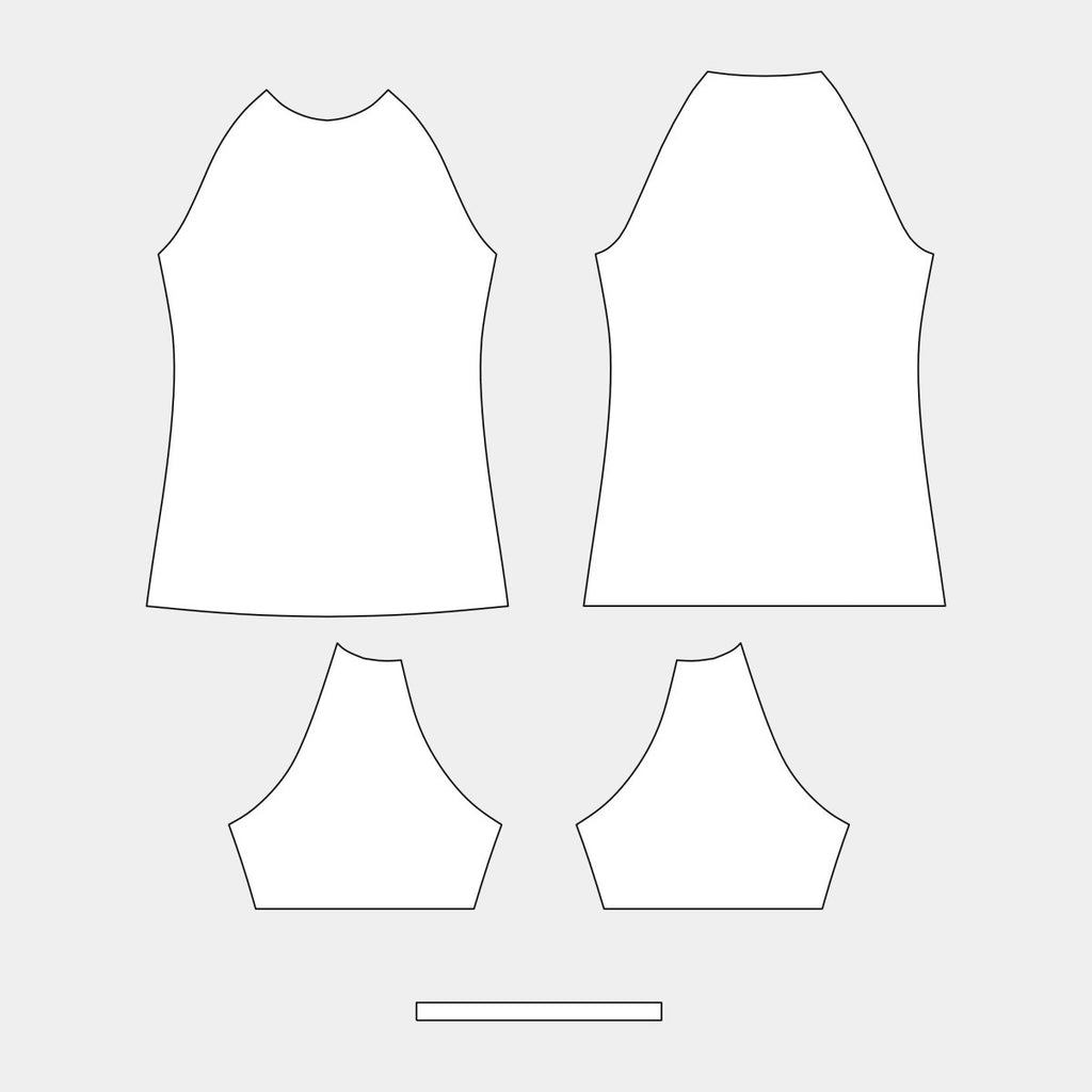 Women's Rashguard: Short Sleeve Pattern (Tight Fit) Pattern (TC71 - WRGSS) - Kit Designer
